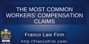 Read more about the article Most Common Workers’ Compensation Claims?